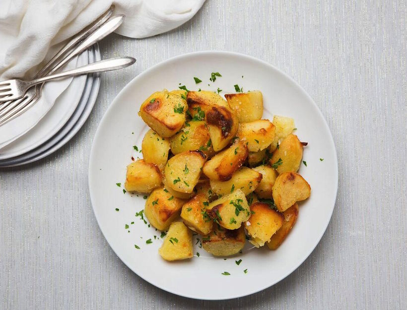 Goose Fat and Rosemary Potatoes