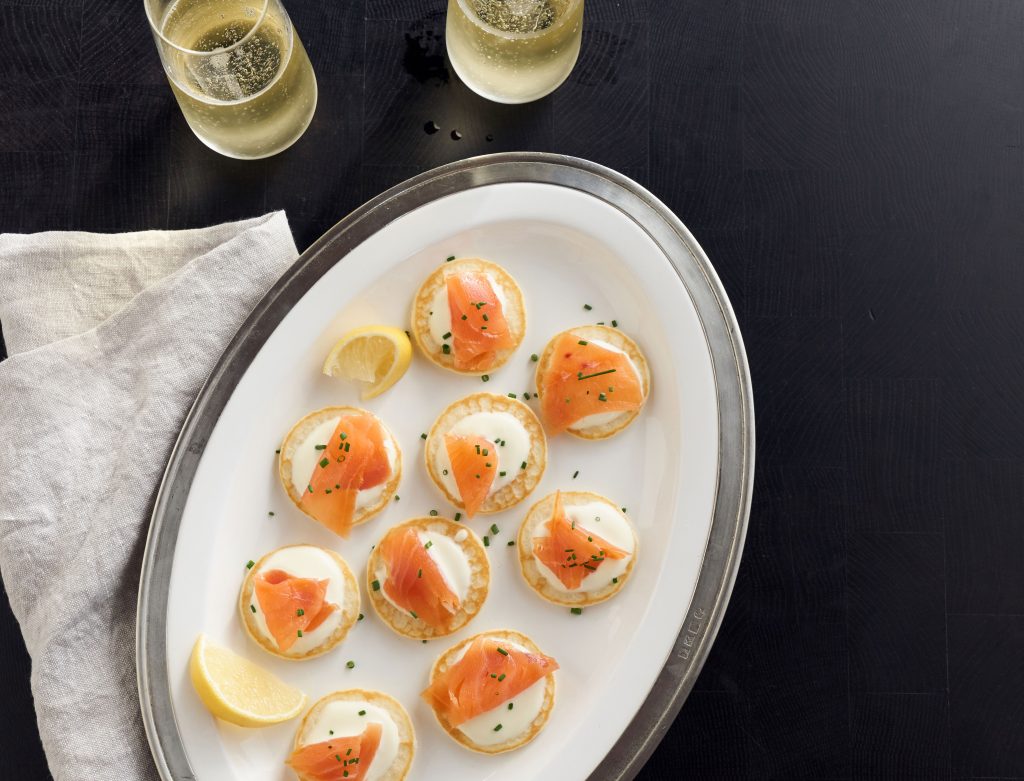 Smoked Salmon Blini