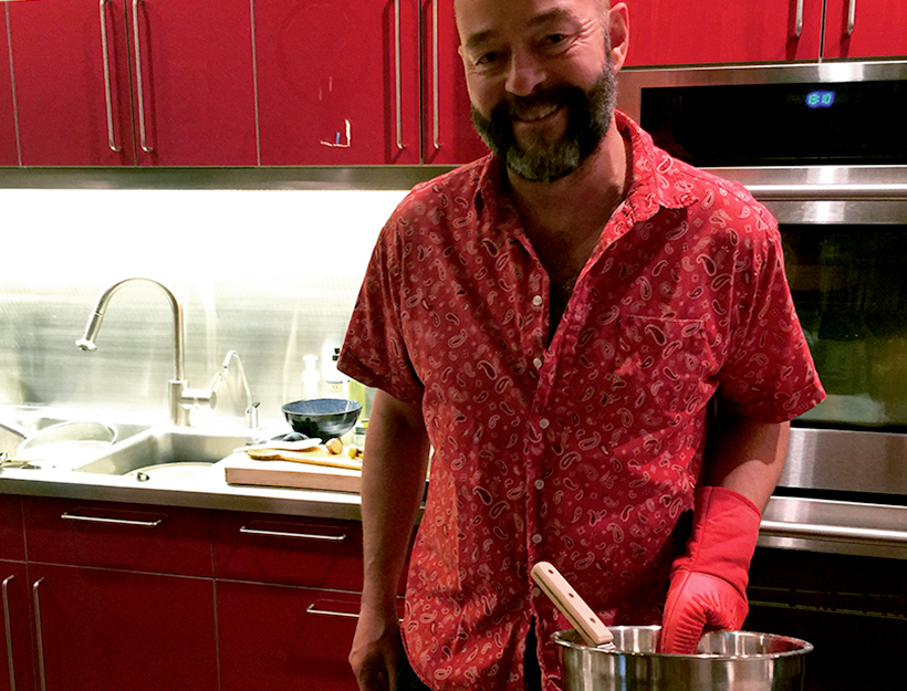 The Brilliant Makeup Artist Dick Page…Cooks!