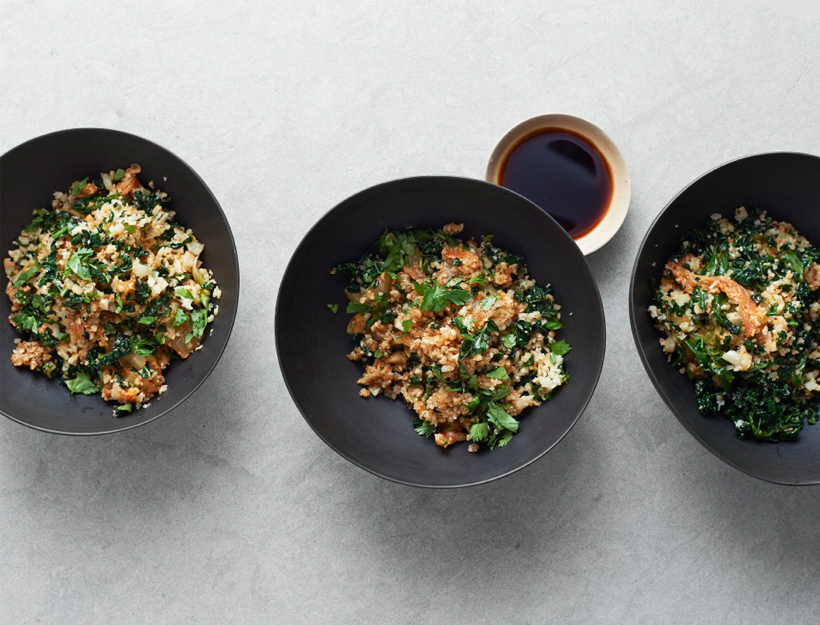 Cauliflower and Kimchi Fried Rice