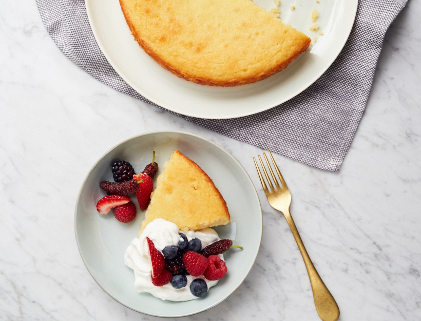 Peach Yogurt Cake - Graham's Family Dairy