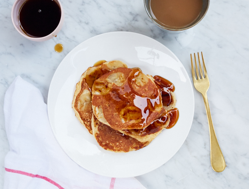 Chickpea Flour Banana Pancakes Recipe | goop