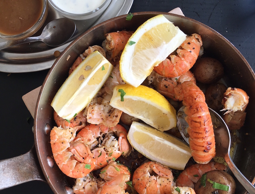 Icelandic Sautéed Langoustines Recipe goop