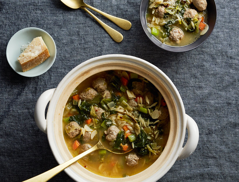 Donabe Italian Wedding Soup