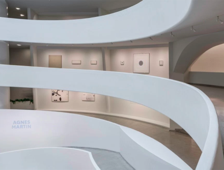 Agnes Martin at the Guggenheim