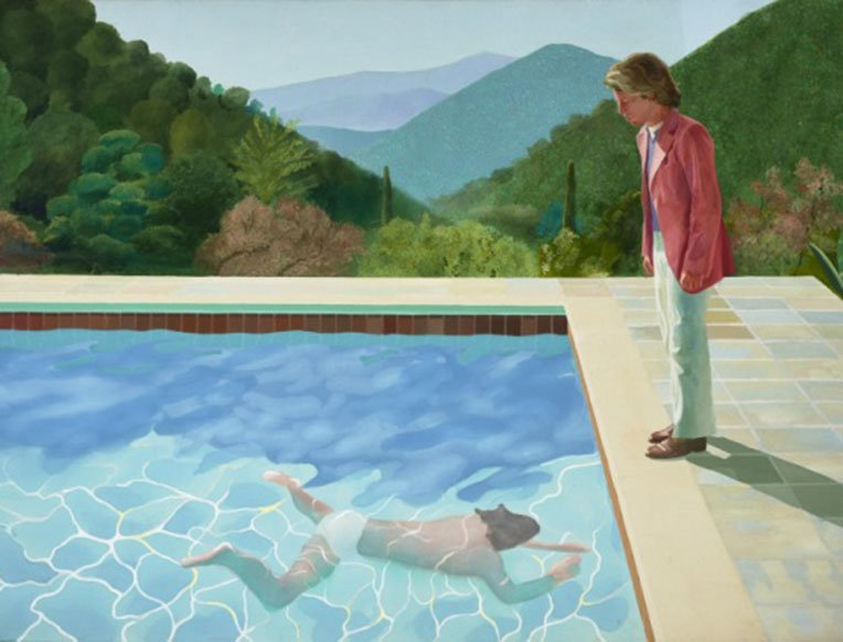 David Hockney at the Tate Britain