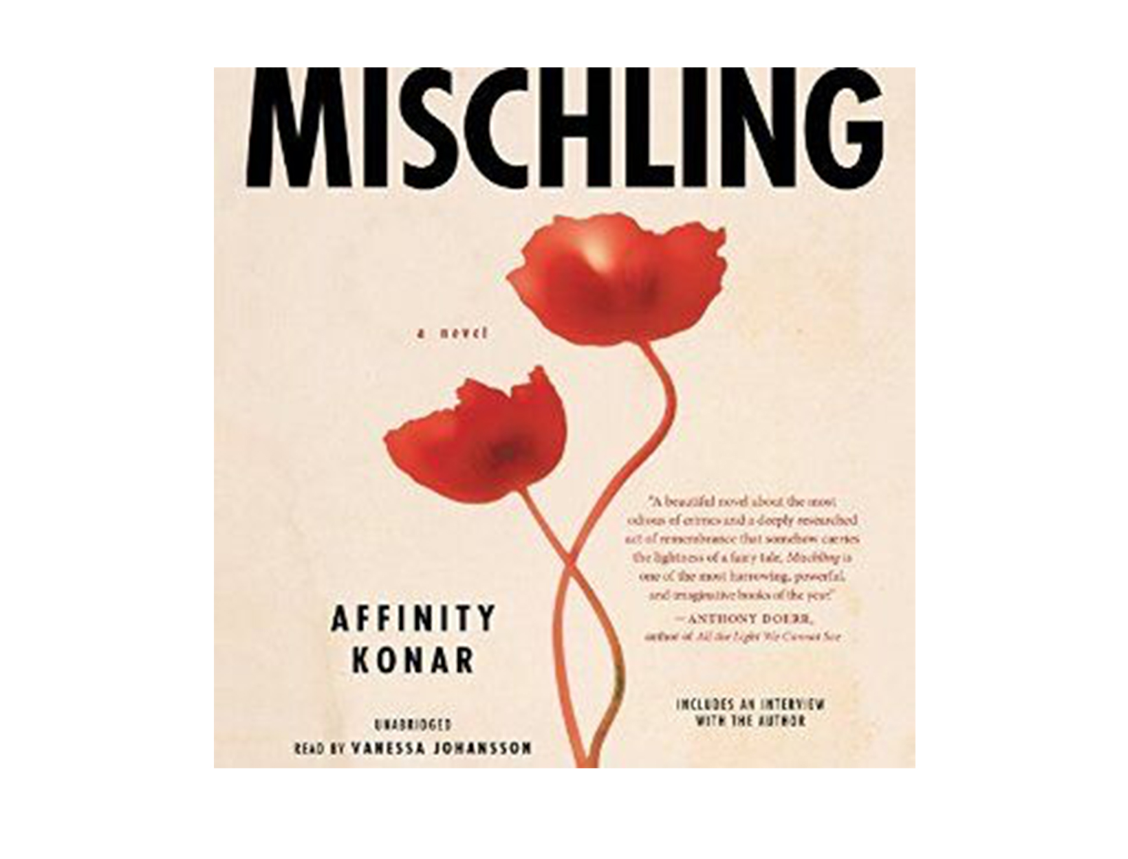 The Mischling by Affinity Konar, read by Vanessa Johansson