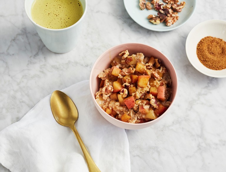 AppleCinnamon Oatmeal Recipe goop