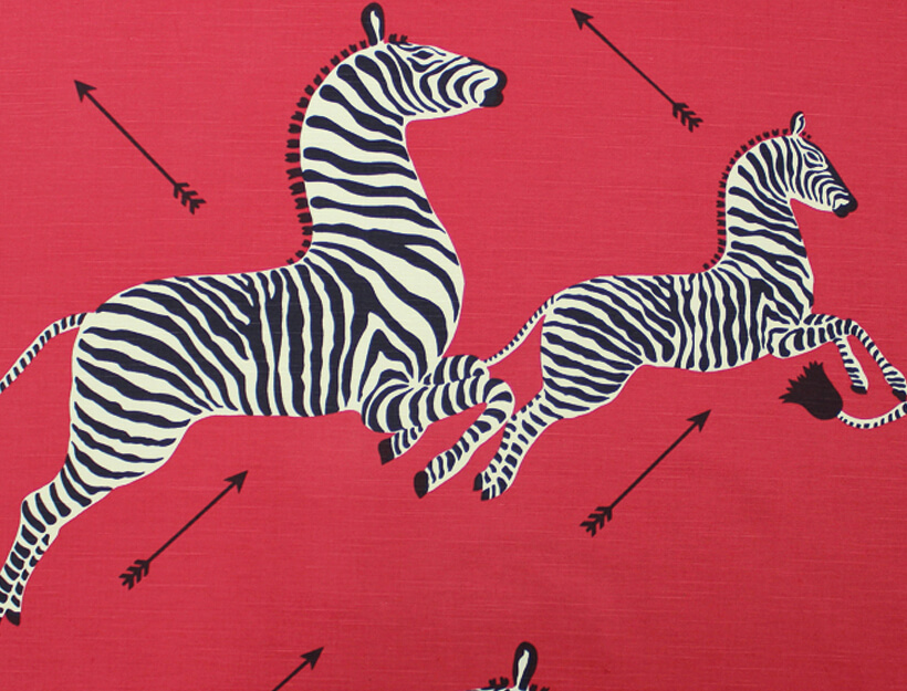 Zebras by Scalamandre