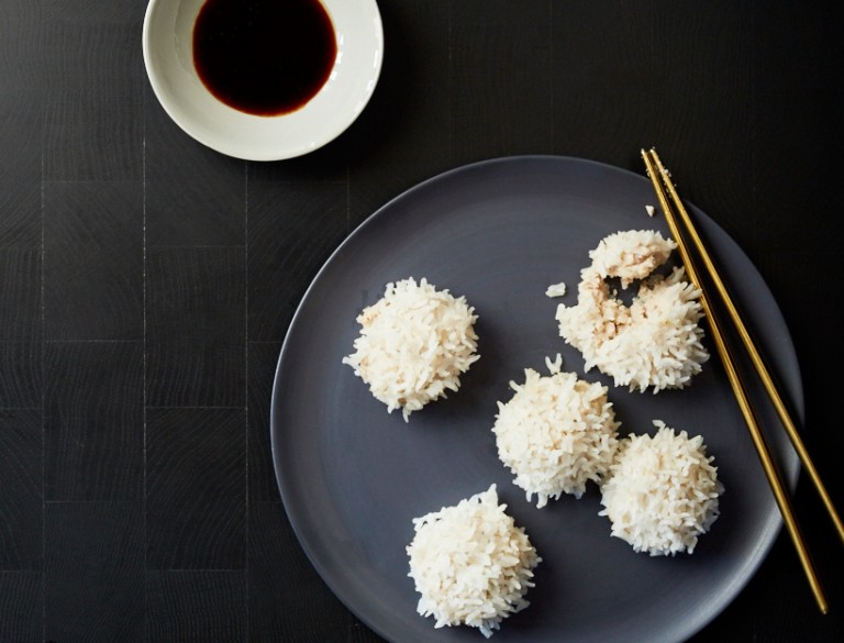 Chinese Pearl Meatballs Recipe goop