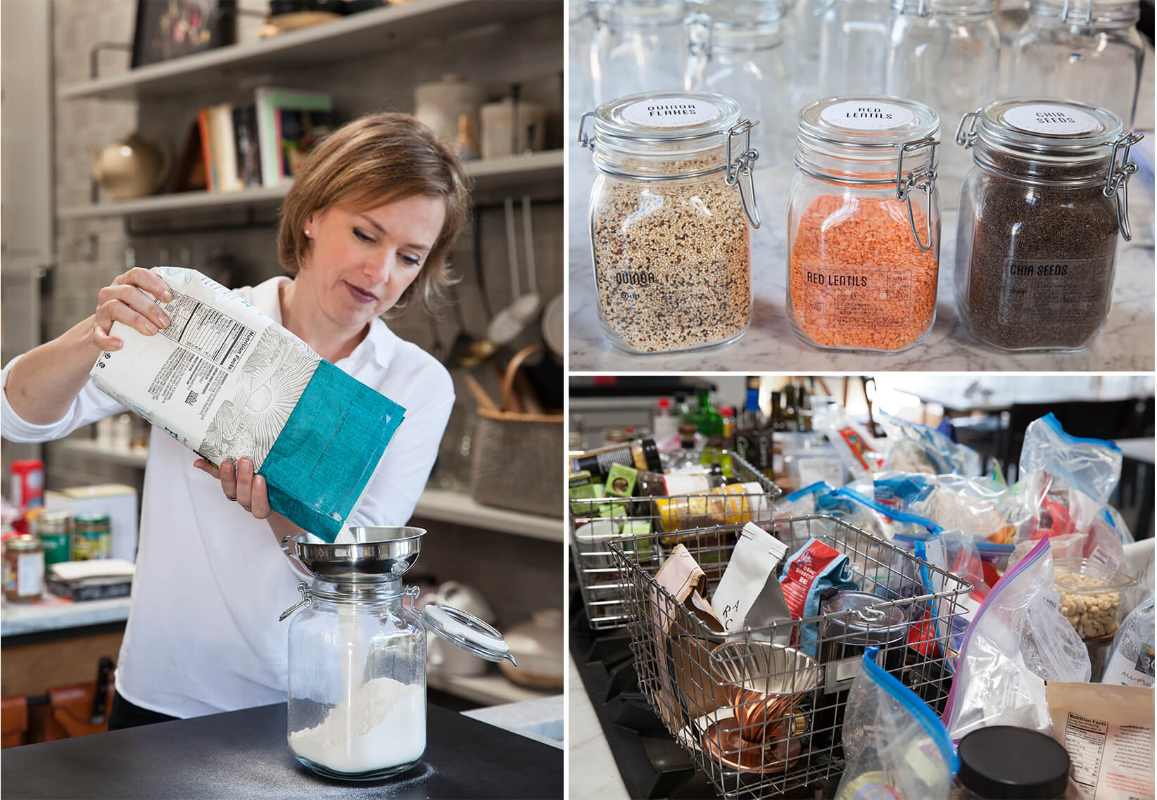 Zero Waste Kitchen: Glass jars in the pantry  Kitchen jars storage, Kitchen  jars, Eco kitchen