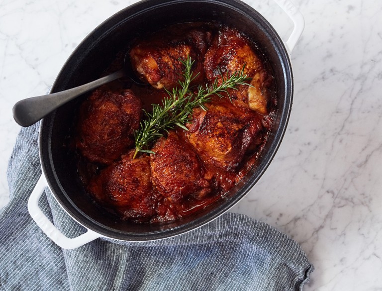 Braised Italian Chicken Thighs Recipe goop