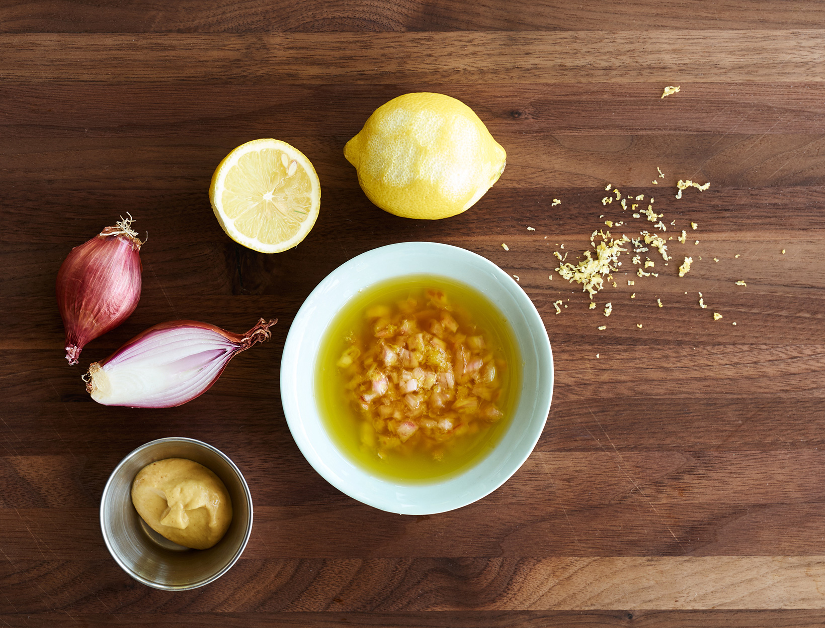 Lemon Dijon Vinaigrette - A Sprinkle and A Splash