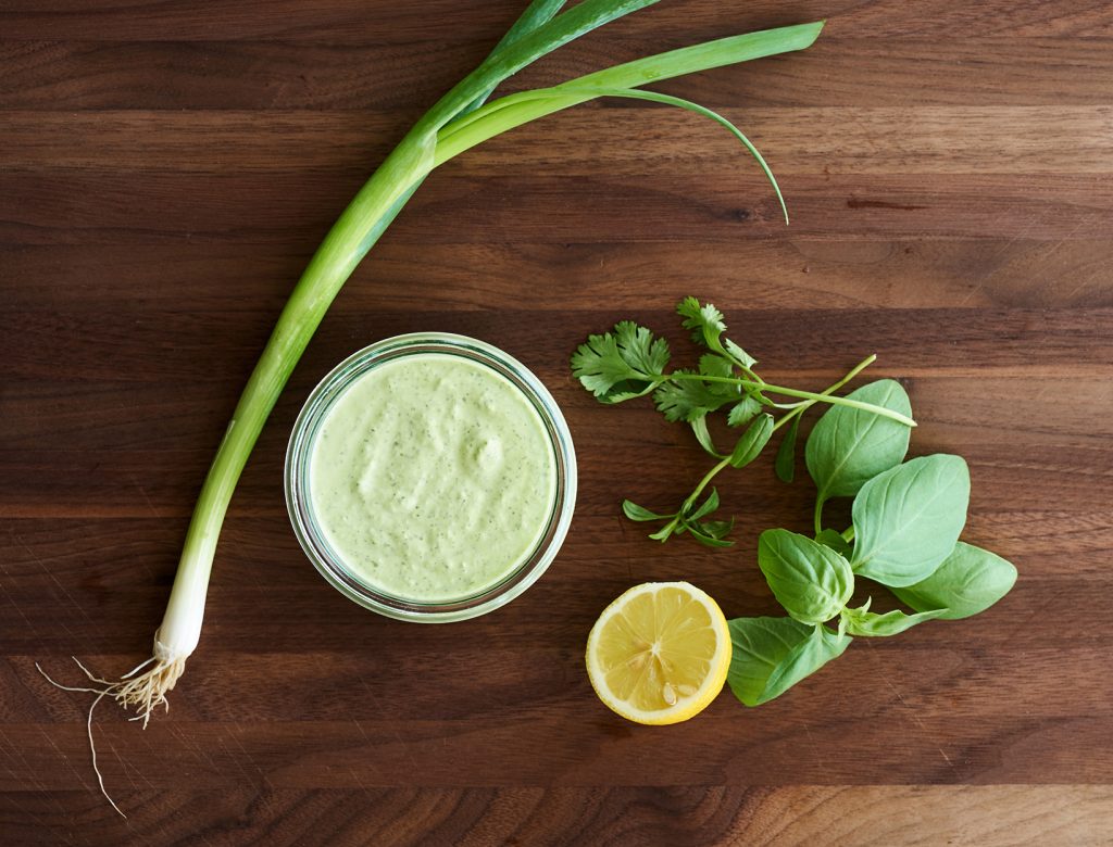 Little Gem Lettuce with Green Goddess Dressing Recipe