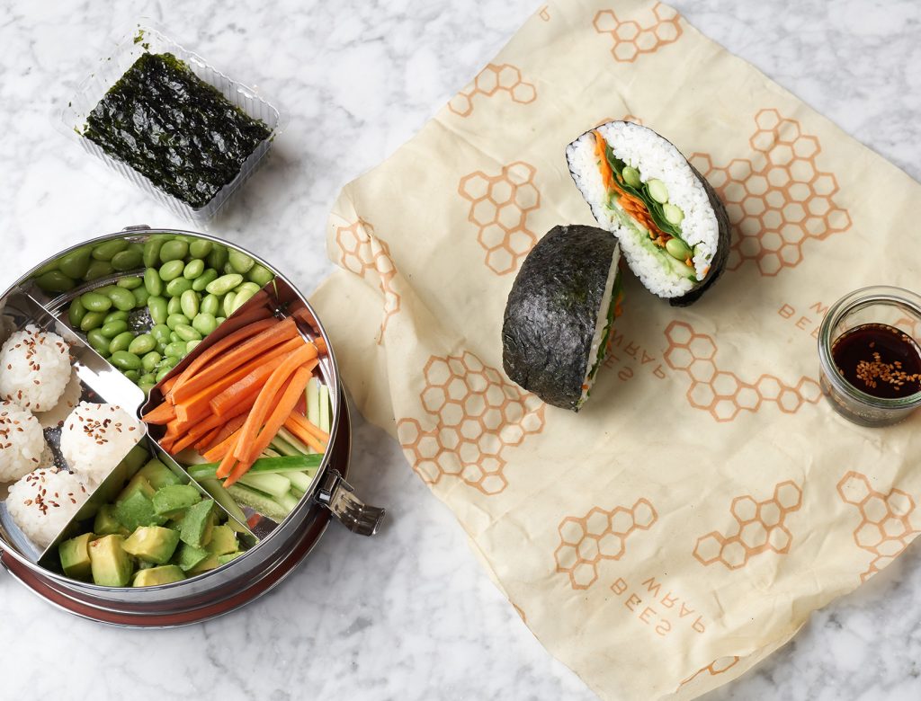 Double-Duty Sushi Lunch