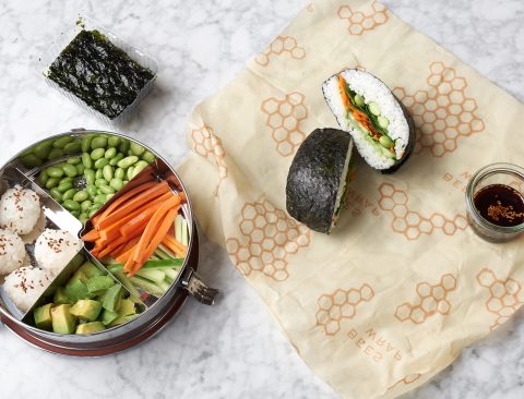 Double-Duty Sushi Lunch