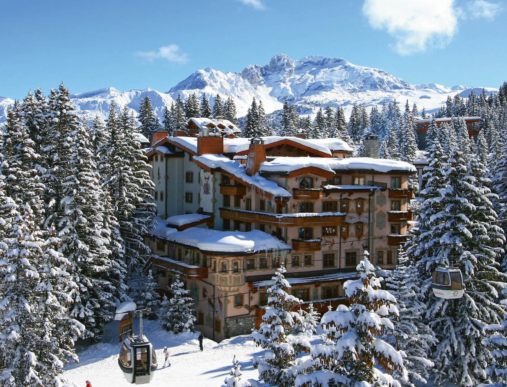 Courchevel France - Skiing with the Stars