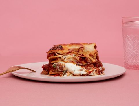 Lasagna with Sausage Ragu