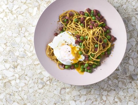 Carbonara-ish Pasta