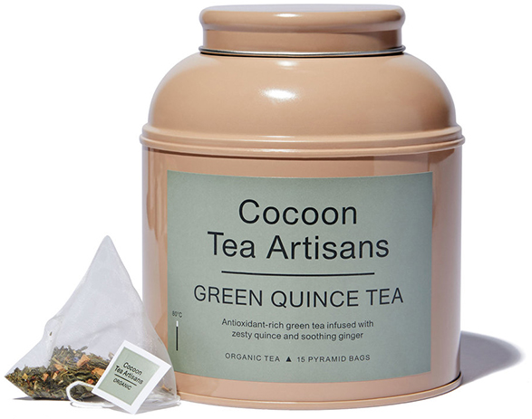 Cocoon Tea Artisans 100% Organic Green Quince Tea