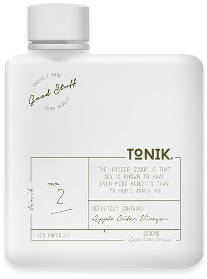 TONIK. Organic Apple Cider Vinegar Capsules