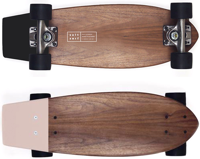 SALT SURF his and hers skateboards
