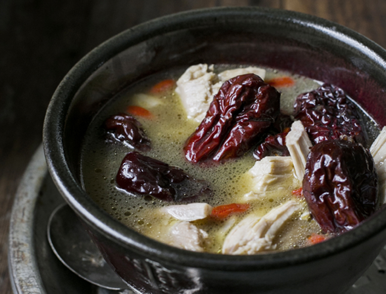 Chicken, Red Dates & Ginger Soup