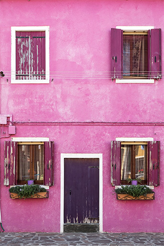 PINK BUILDING FRONT