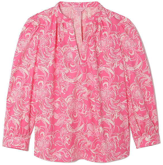 goop x Lilly Pulitzer PALTROW BLOUSE