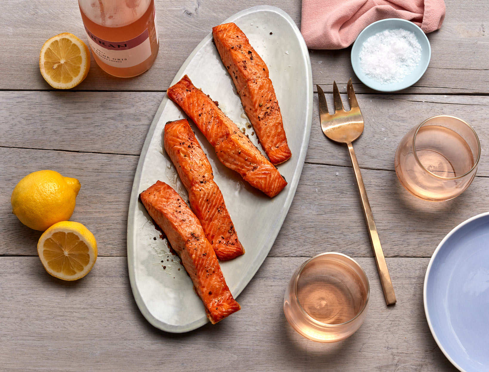 Easiest-Ever Broiled Salmon