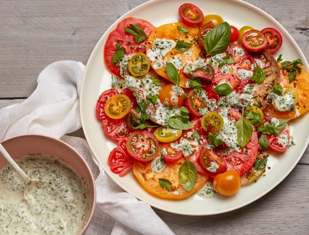 Tomato Salad With Ranch Recipe Goop