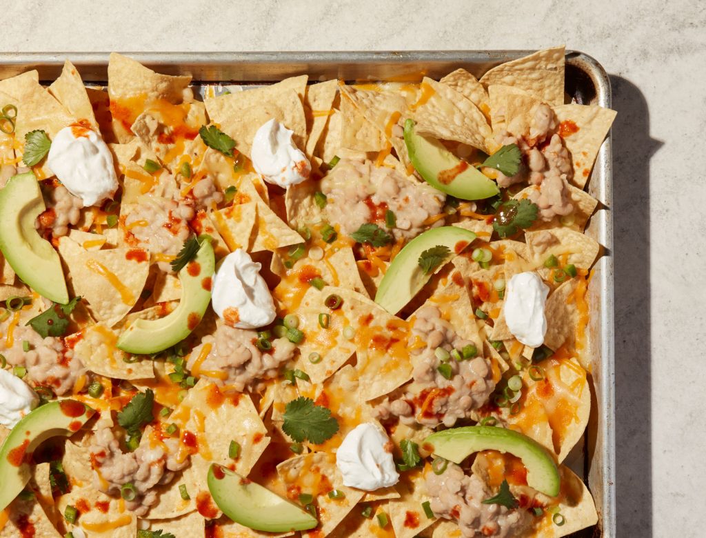 bean nachos