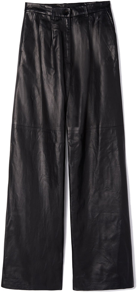 NILI LOTAN black leather pants