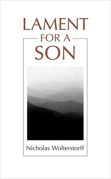 Lament for a Son 
                by Nicholas Wolterstorff