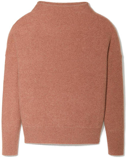 VINCE rose colored pullover