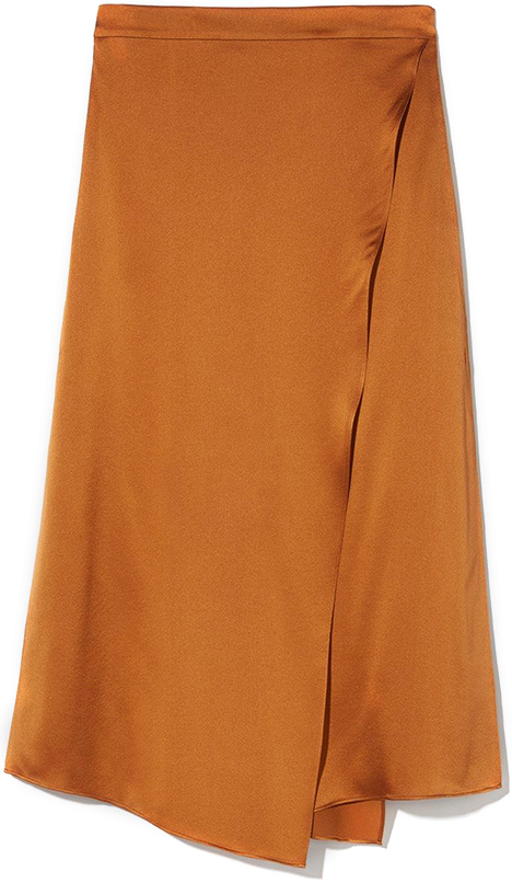 VINCE COPPER SKIRT