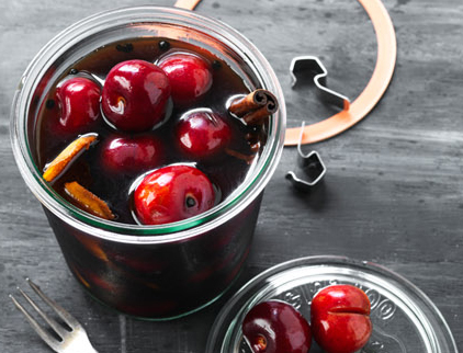 Pickled Cocktail Cherries