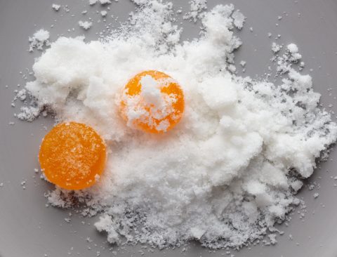 Salt-Cured Egg Yolk
