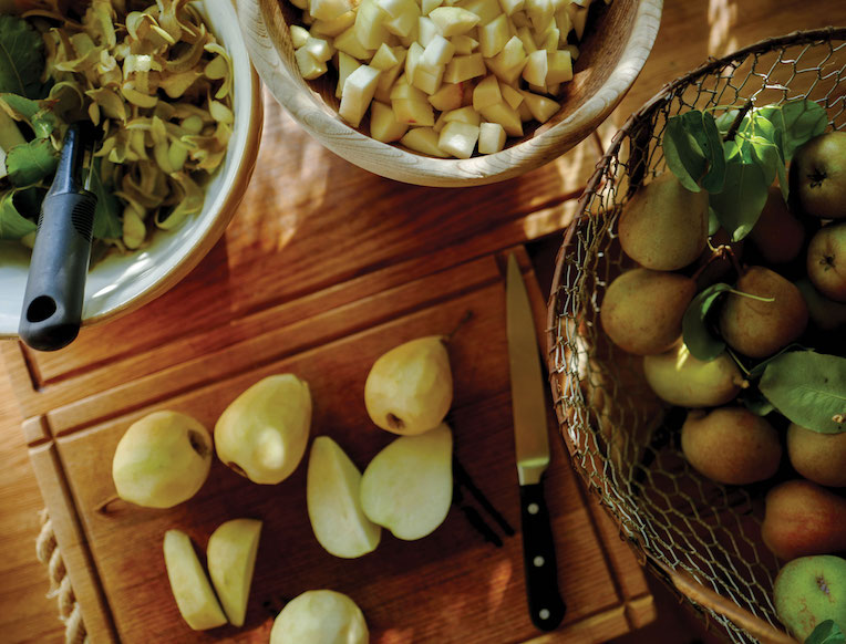 Laura Bailey’s Pear Compote