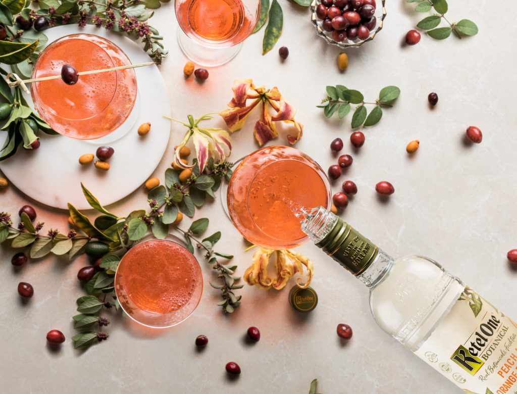 Spritzy, Sparkly Fall Cocktails