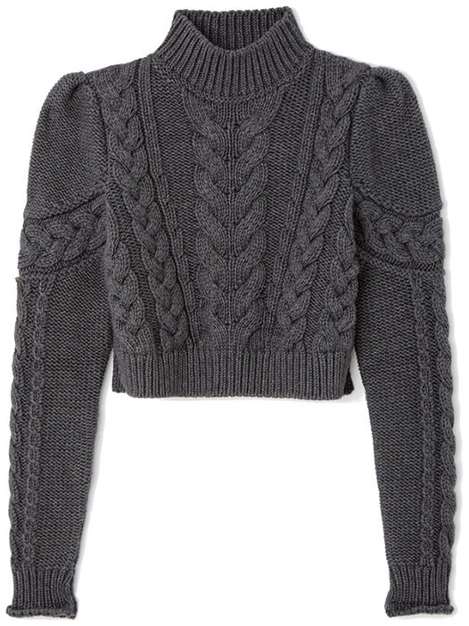 COHEN CHUNKY CABLE SWEATER