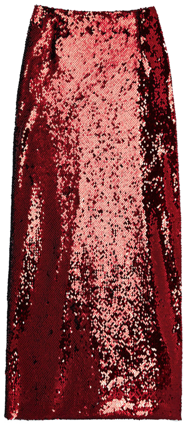 G. LABEL Flynn Sequin Skirt