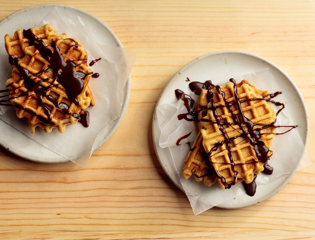 Liège-Style Spelt Waffle