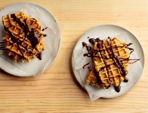 Liège-Style Spelt Waffle