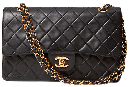 WHAT GOES AROUND COMES AROUND chanel 2.55 bag
