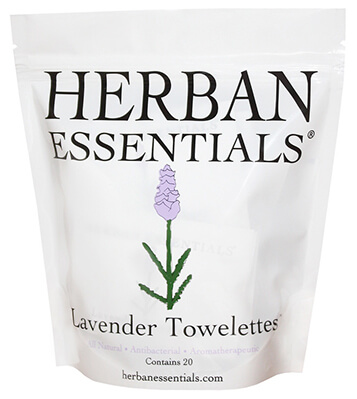HERBAN ESSENTIALS towelettes
