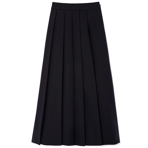 G. LABEL Carr Layered pleated skirt