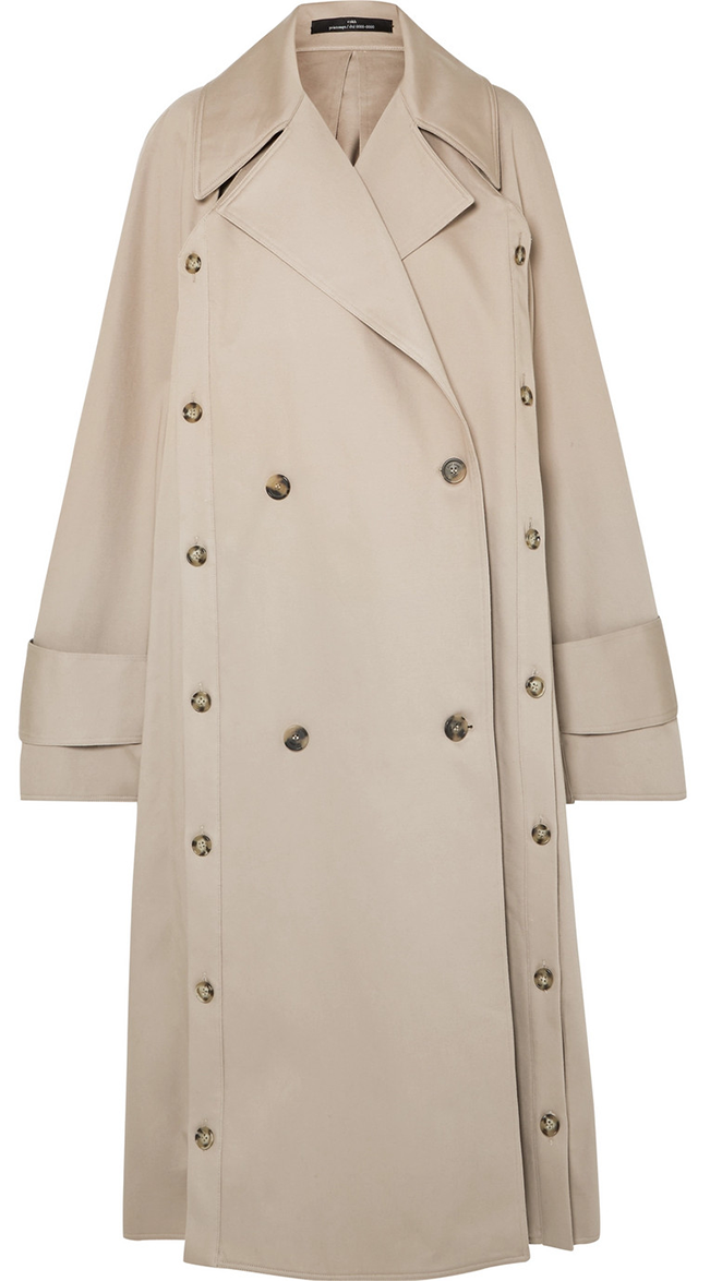 Rokh Trenchcoat Oversized Coat