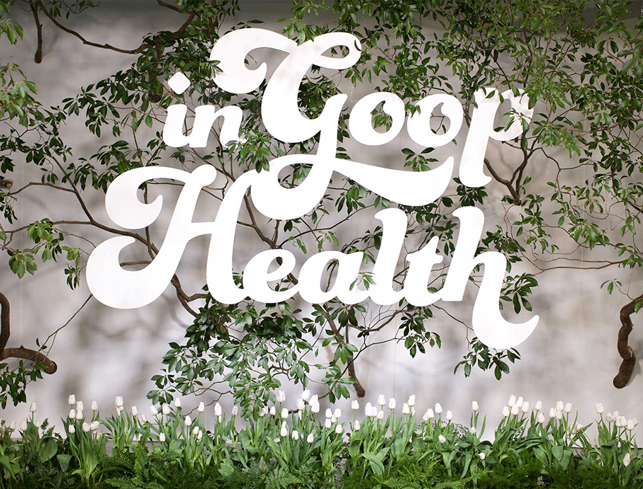 In Goop Health Sign