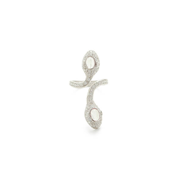 Colette Jewelry Double Headed Snake Ring